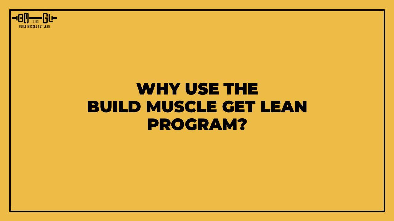 Build Muscle Get Lean program featured image banner